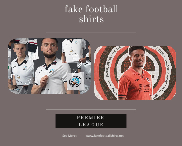 fake Swansea City football shirts 23-24